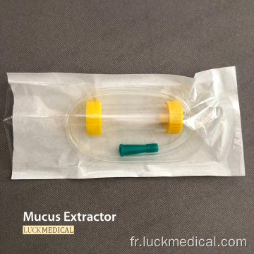 Utilisation médicale extracteur de mucus jetable